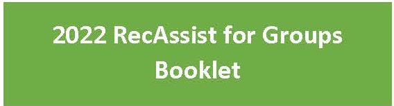 RecAssist for Groups Booklet   