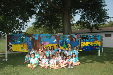 Children's Summer Art Camp Mural Project